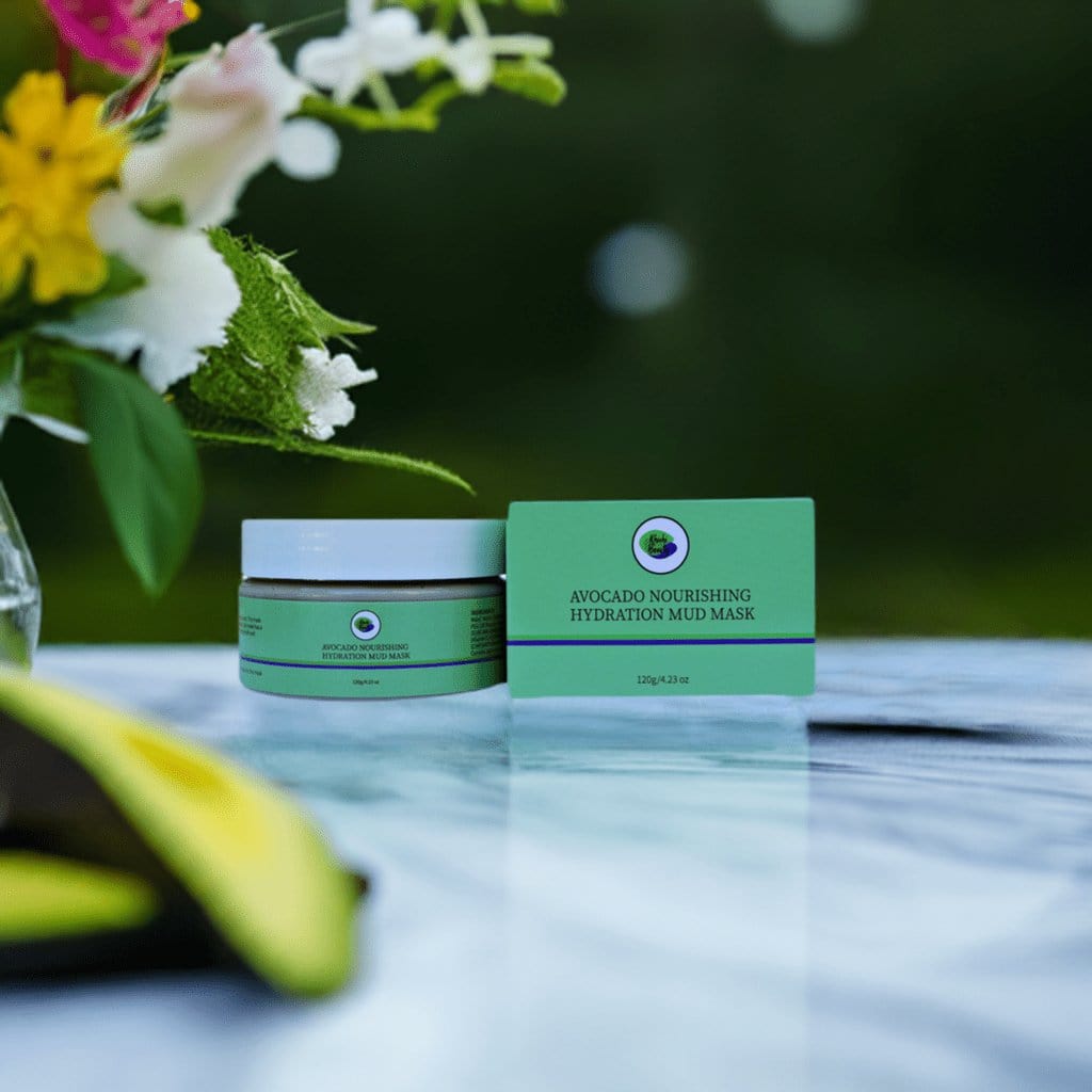 Khichi Beauty Avocado Nourishing Hydration Mud Mask  4.23oz. - Trending Wellness Store