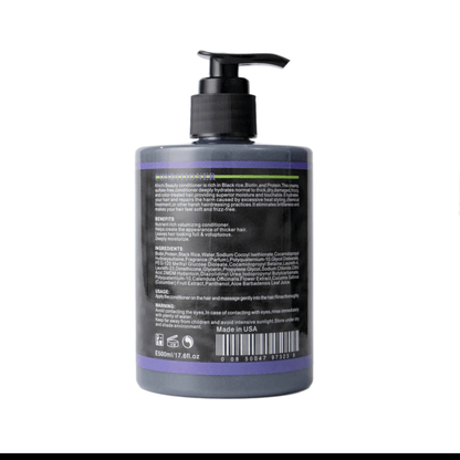 Khichi Beauty Black Rice Biotin & Protein Conditioner   17.6 OZ. - Trending Wellness Store