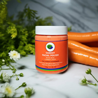 Khichi Beauty Carrot Facial Polish, With Real Carrot Juice - Trending Wellness Store