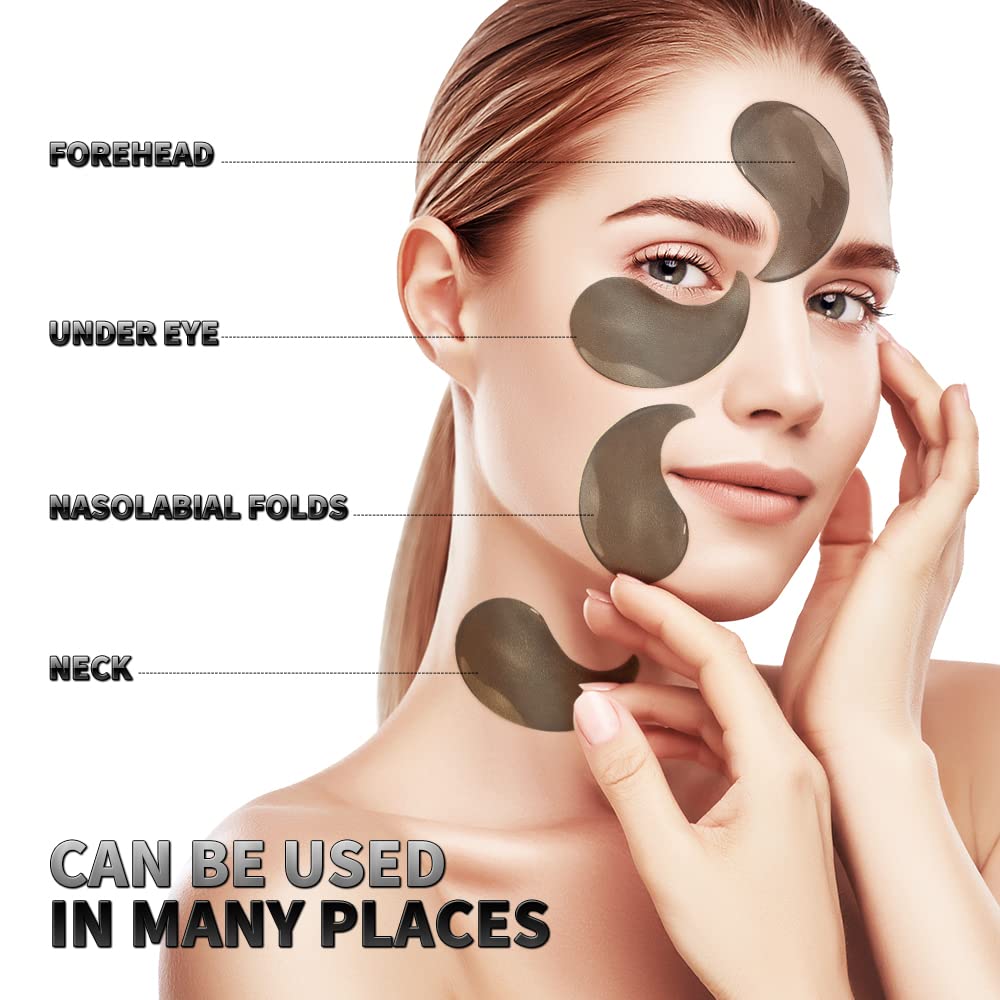 Khichi Beauty Collagen Black Gold Hydra Gel Eye Patches - Trending Wellness Store