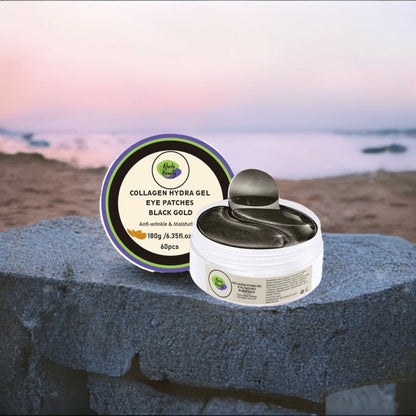 Khichi Beauty Collagen Black Gold Hydra Gel Eye Patches - Trending Wellness Store