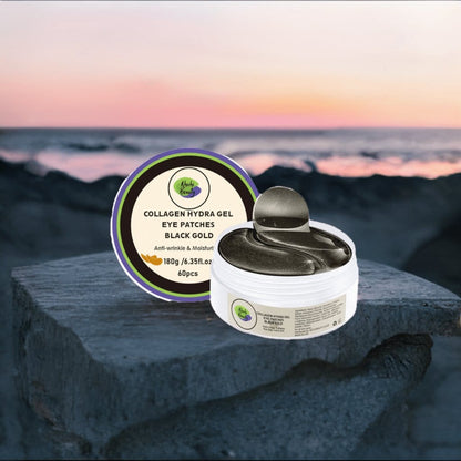 Khichi Beauty Collagen Black Gold Hydra Gel Eye Patches - Trending Wellness Store