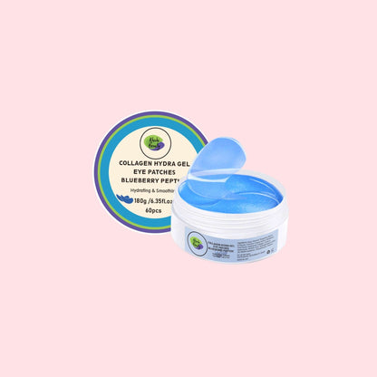 Khichi Beauty Collagen Blueberry Hydra Gel Eye Patches - Trending Wellness Store