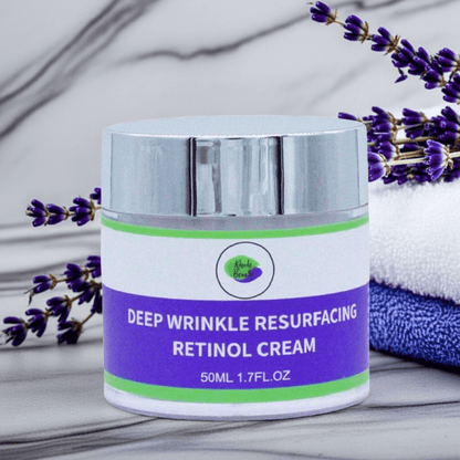 Khichi Beauty Deep Wrinkle Resurfacing Retinol Cream 1.7OZ (50ML). - Trending Wellness Store