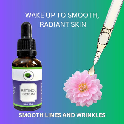 Khichi Beauty Deep Wrinkle Resurfacing Retinol Serum,1 oz, (30ml). - Trending Wellness Store