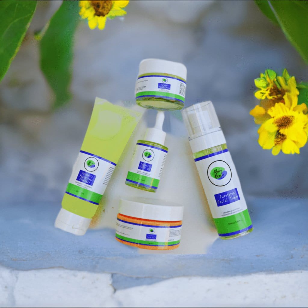 Khichi Beauty Luxury Turmeric 5 piece System, Brighter, Firmer Hydrated Skin. - Trending Wellness Store