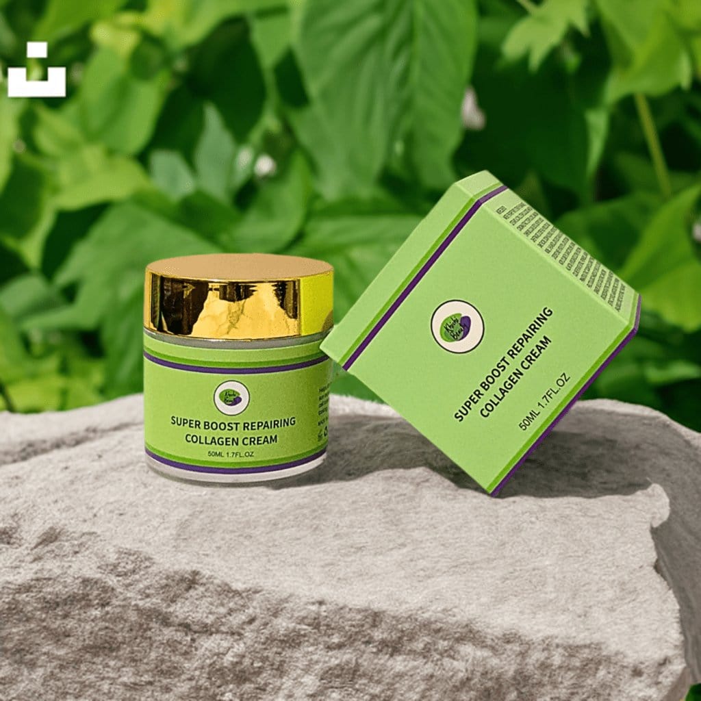 Khichi Beauty Super Boost Repairing Collagen Cream 1.7 oz (50ml). - Trending Wellness Store