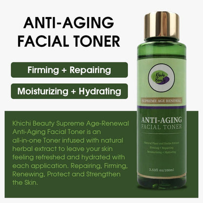 Khichi Beauty Supreme Age Renewal Anti-Aging Facial Toner - Trending Wellness Store