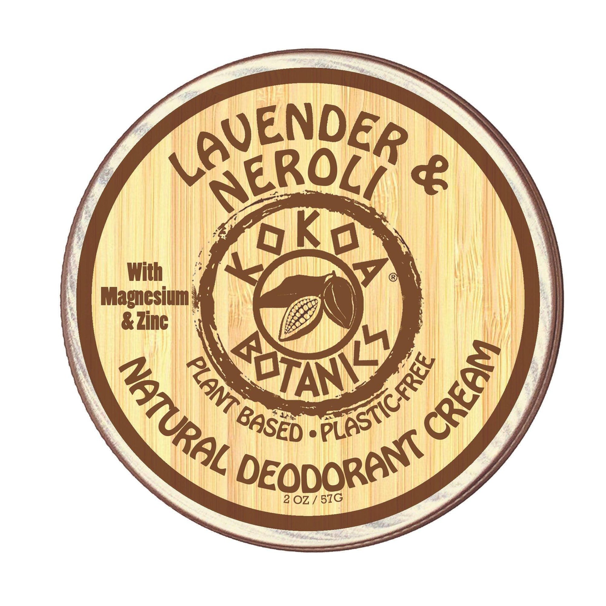 Lavender & Neroli - Natural Deodorant Cream - Aluminum-Free - 2 oz - Trending Wellness Store