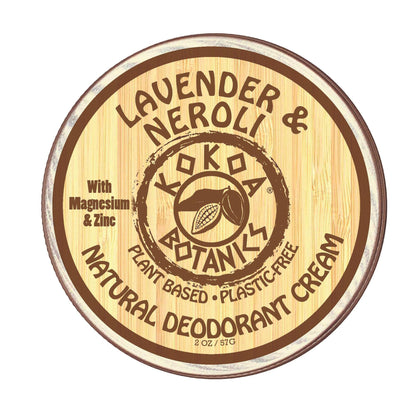Lavender & Neroli - Natural Deodorant Cream - Aluminum-Free - 2 oz - Trending Wellness Store