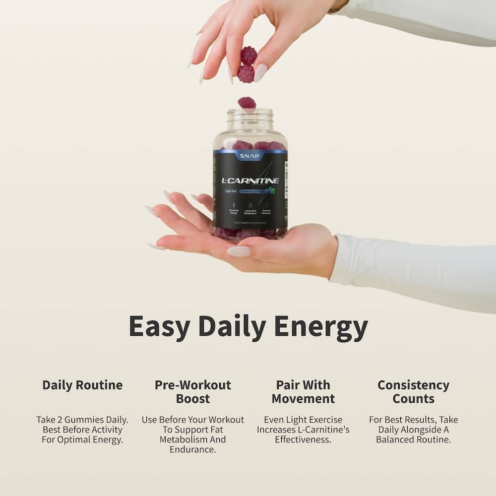 L-Carnitine Sugar-Free Blueberry Gummies - Trending Wellness Store