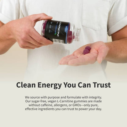 L-Carnitine Sugar-Free Blueberry Gummies - Trending Wellness Store