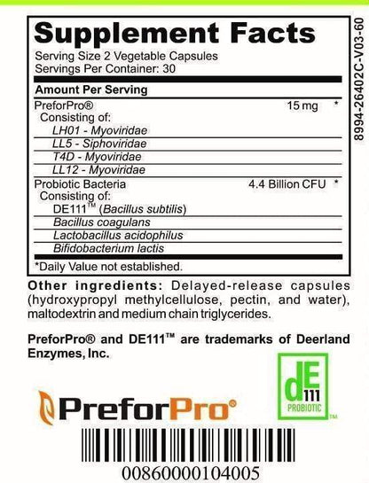 Advanced Probiotic & Prebiotic Synbiotic MD PhD Formulated Gut Friendly Low FODMAP - Trending Wellness Store
