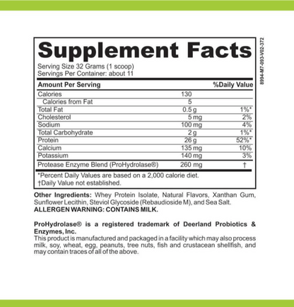 Advanced Whey Protein Vanilla MD PhD Formulated Gut Friendly Low FODMAP - Trending Wellness Store