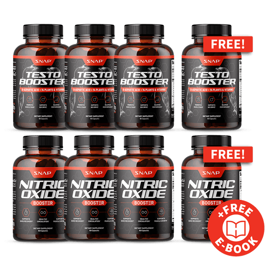 Male Testo and Nitro Stack + Free E-Book - Trending Wellness Store