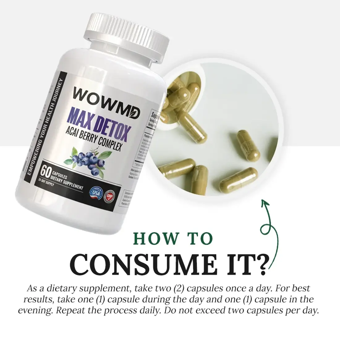 Max Detox ACAI Berry Complex - Trending Wellness Store