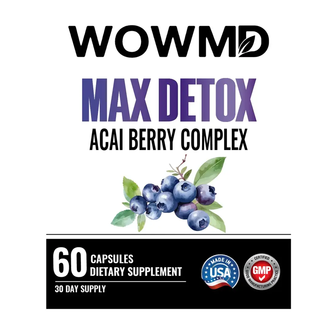 Max Detox ACAI Berry Complex - Trending Wellness Store