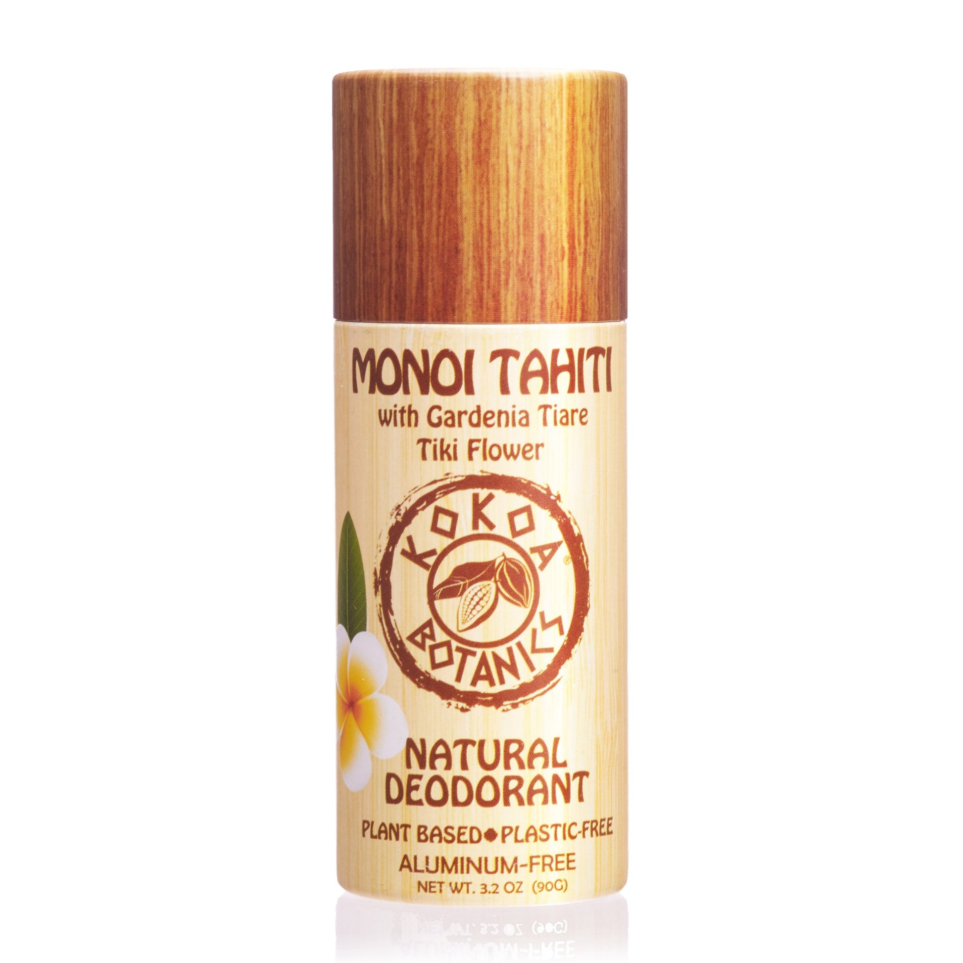 MONOI TAHITI – Natural Deodorant - Plastic Free - Aluminum-Free - 3.2 oz - Trending Wellness Store