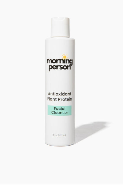 Morning Person Antioxidant Plant Protein Face Cleanser - Trending Wellness Store