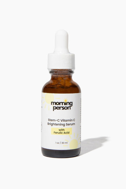 Morning Person Stem-C Vitamin C Brightening Serum with Ferulic Acid - Trending Wellness Store