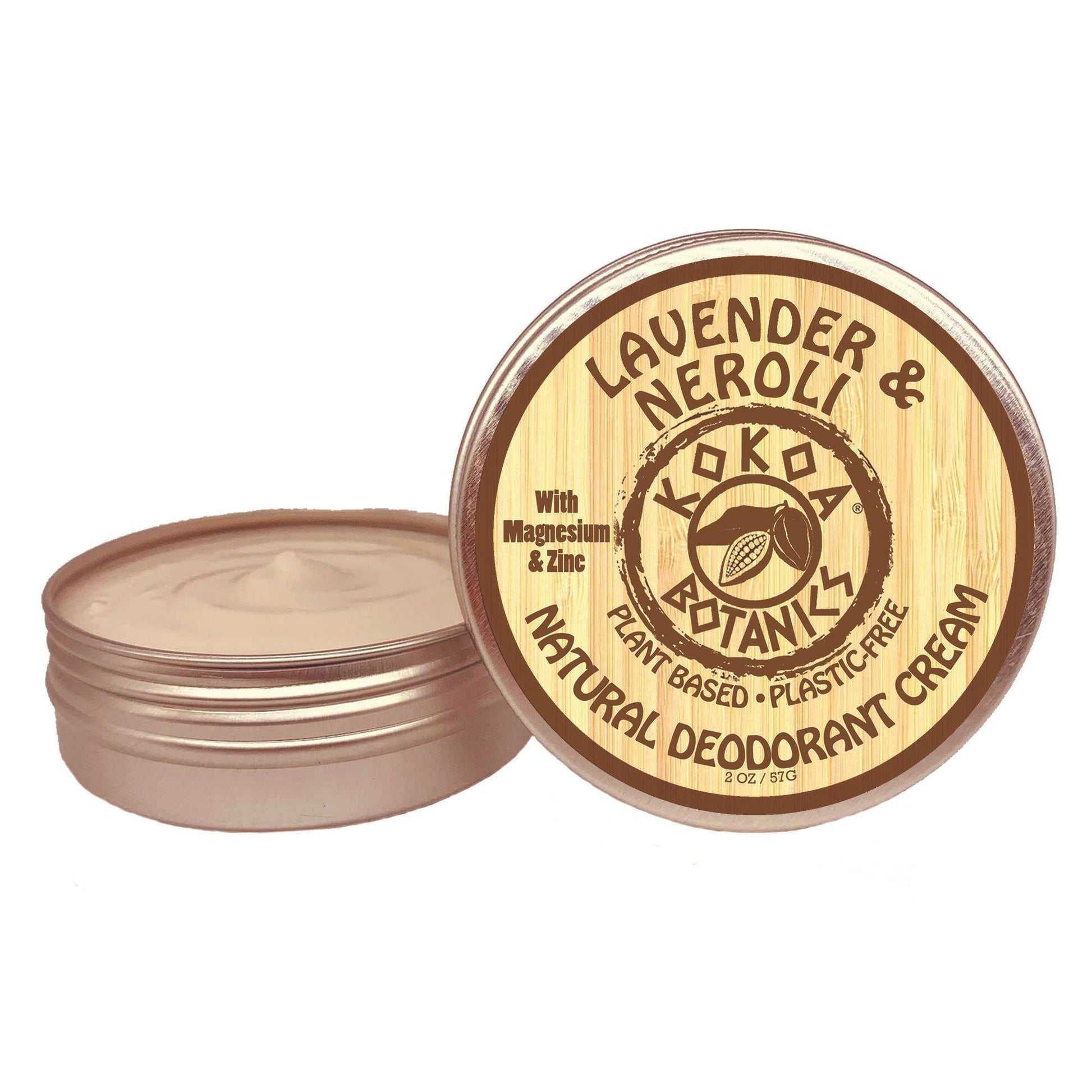 Lavender & Neroli - Natural Deodorant Cream - Aluminum-Free - 2 oz - Trending Wellness Store