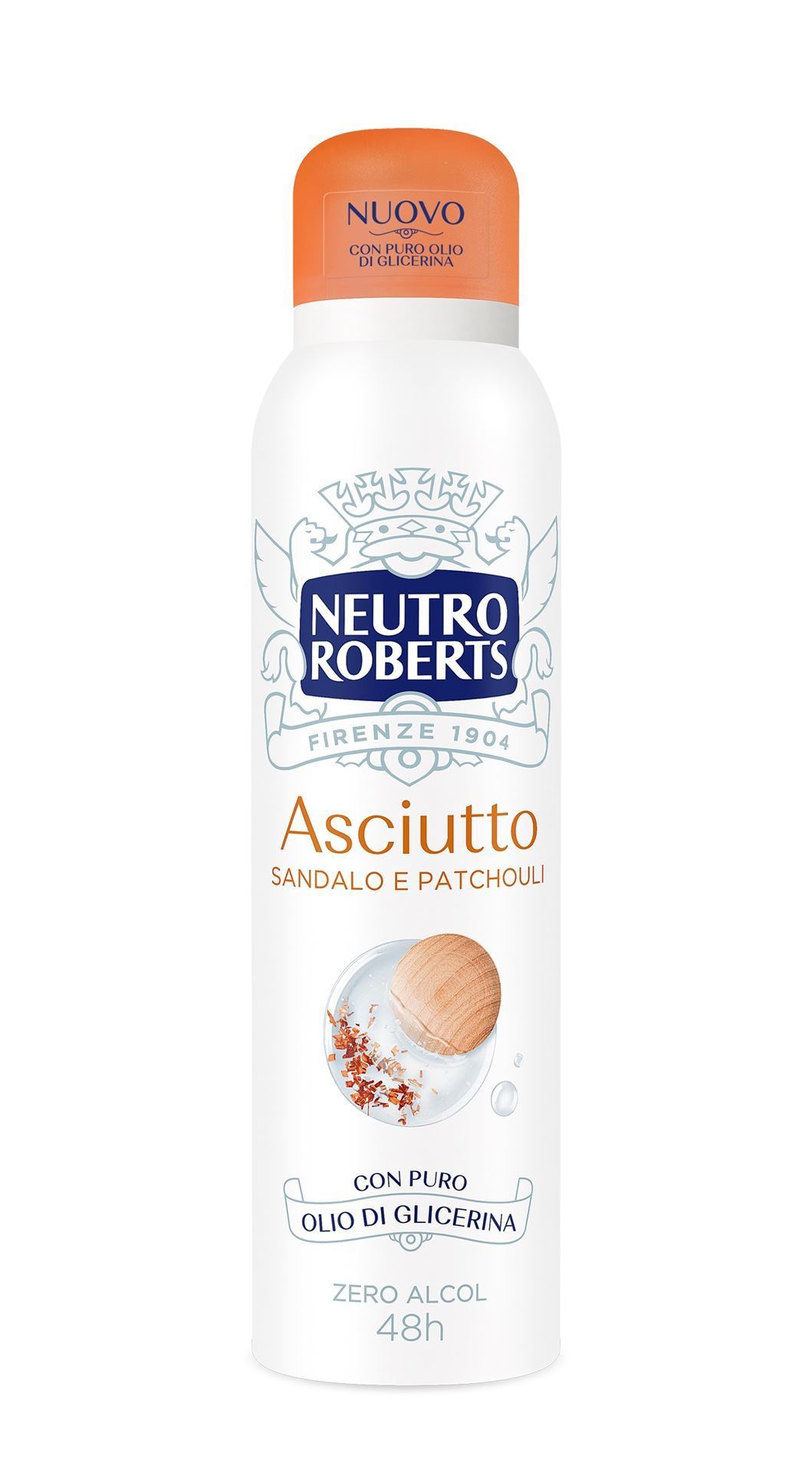 Neutro Roberts Deodorant Dry Sandalwood & Patchouly Spray 150ml - Trending Wellness Store