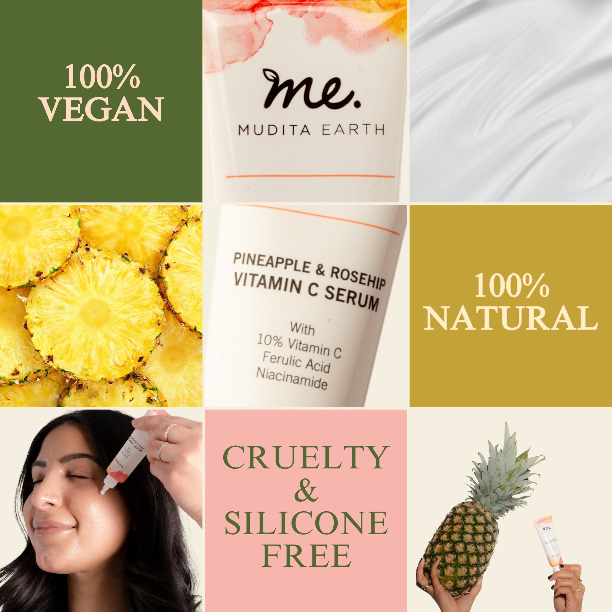 Pineapple & Rosehip Vitamin C Serum - Trending Wellness Store