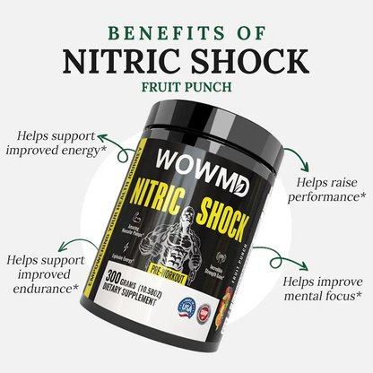 Nitric Shock Pre-Workout - Trending Wellness Store