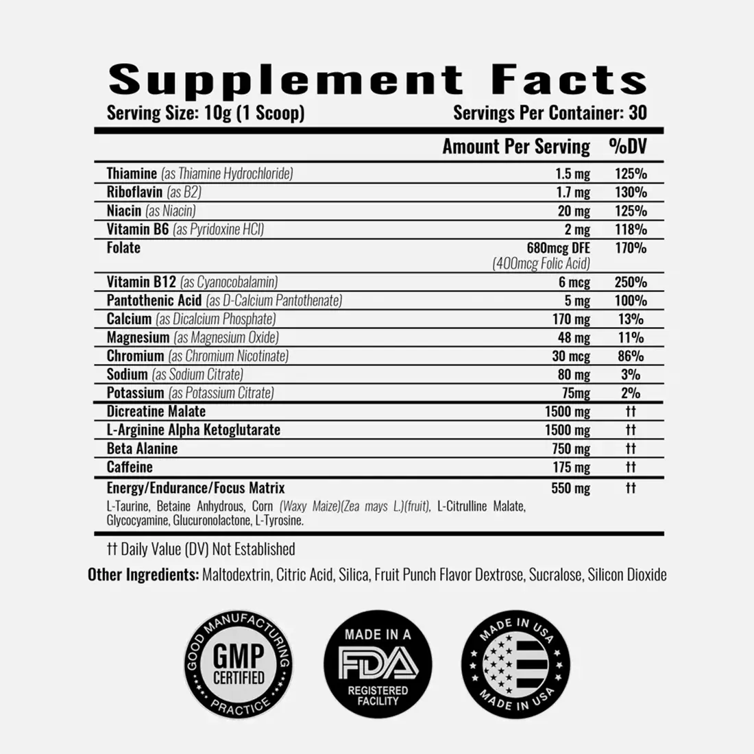 Nitric Shock Pre-Workout - Trending Wellness Store