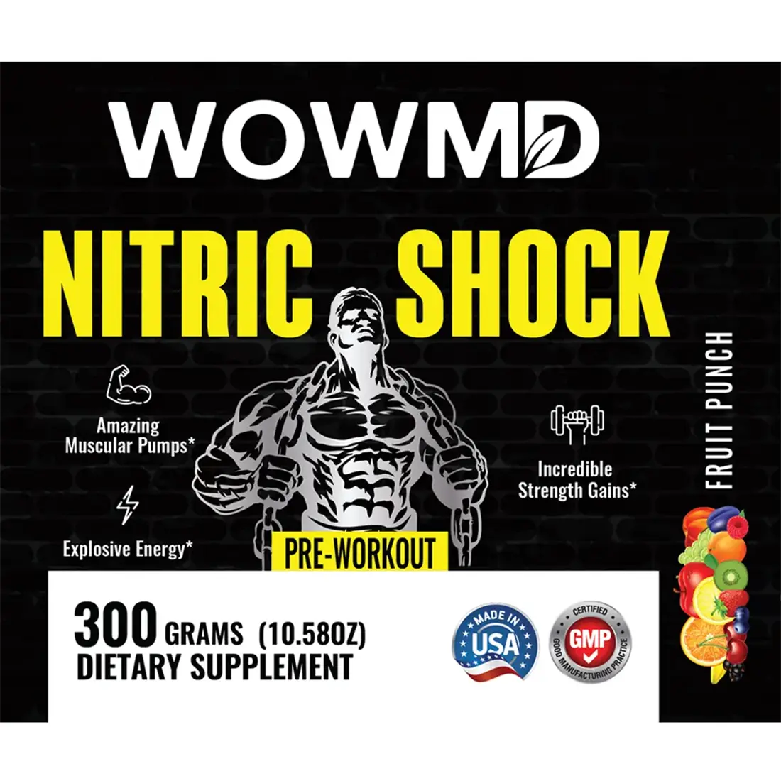 Nitric Shock Pre-Workout - Trending Wellness Store