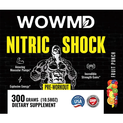 Nitric Shock Pre-Workout - Trending Wellness Store