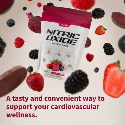 Nitric Oxide Beet Soft Chews - Buy 3, Get 2 Free! - Trending Wellness Store