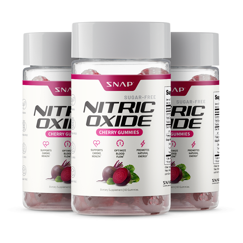 Nitric Oxide Gummies - Cherry Flavor - Trending Wellness Store