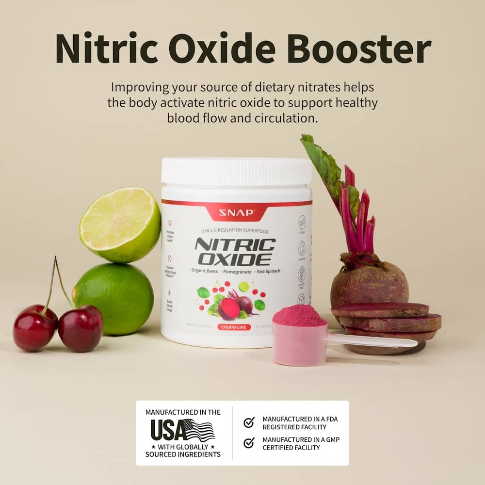 Nitric Oxide Organic Beets - Cherry Lime Flavor - Trending Wellness Store
