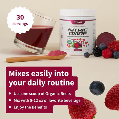 Nitric Oxide Organic Beets - Buy 3, Get 2 FREE! - Trending Wellness Store