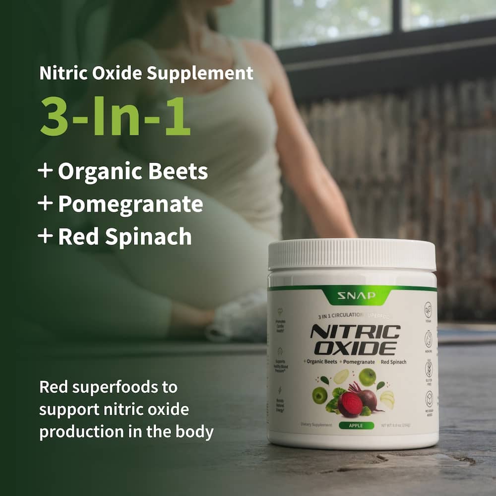Nitric Oxide Organic Beets - Apple Flavor - Trending Wellness Store