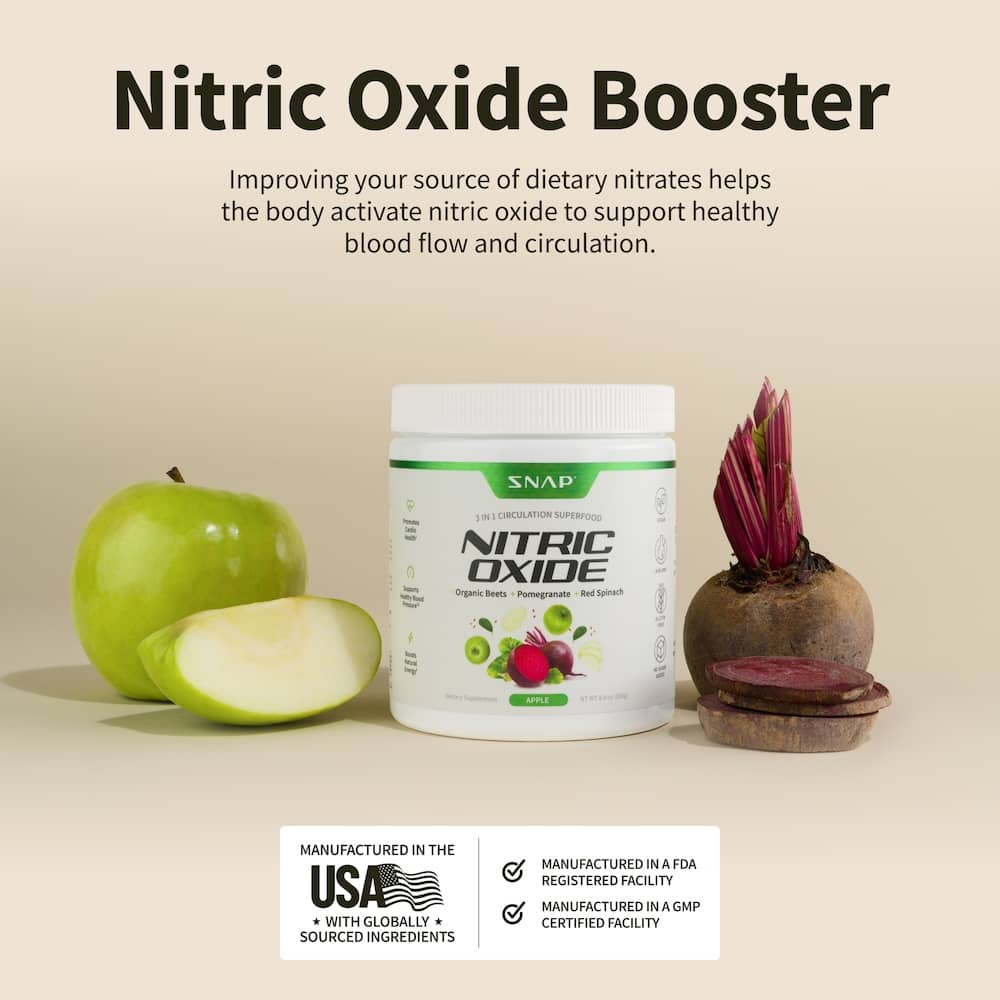 Nitric Oxide Organic Beets - Apple Flavor - Trending Wellness Store