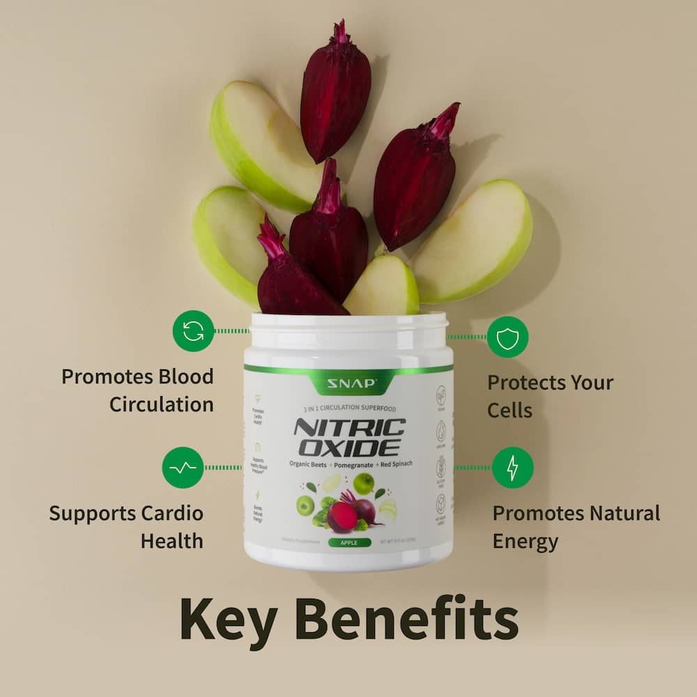Nitric Oxide Organic Beets - Apple Flavor - Trending Wellness Store