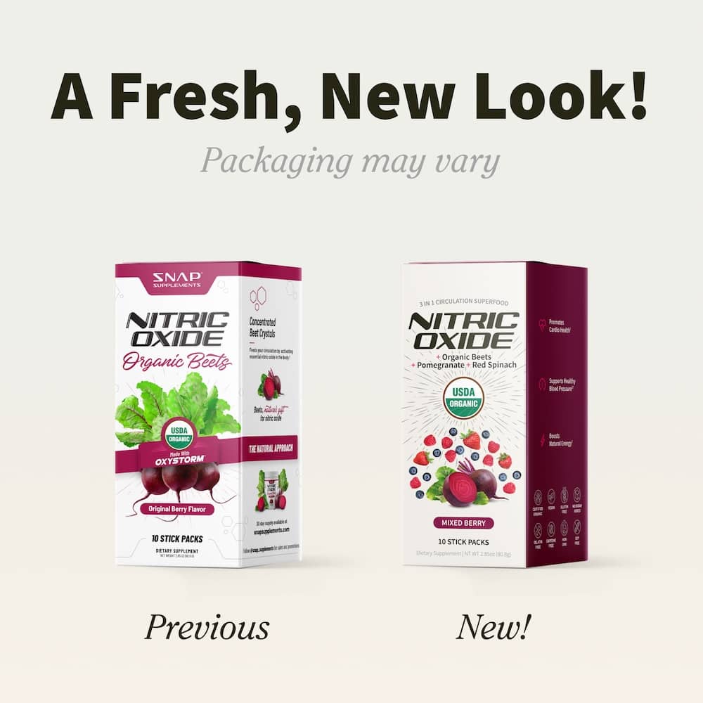 Nitric Oxide Organic Beets Single-Serve Packs - Trending Wellness Store