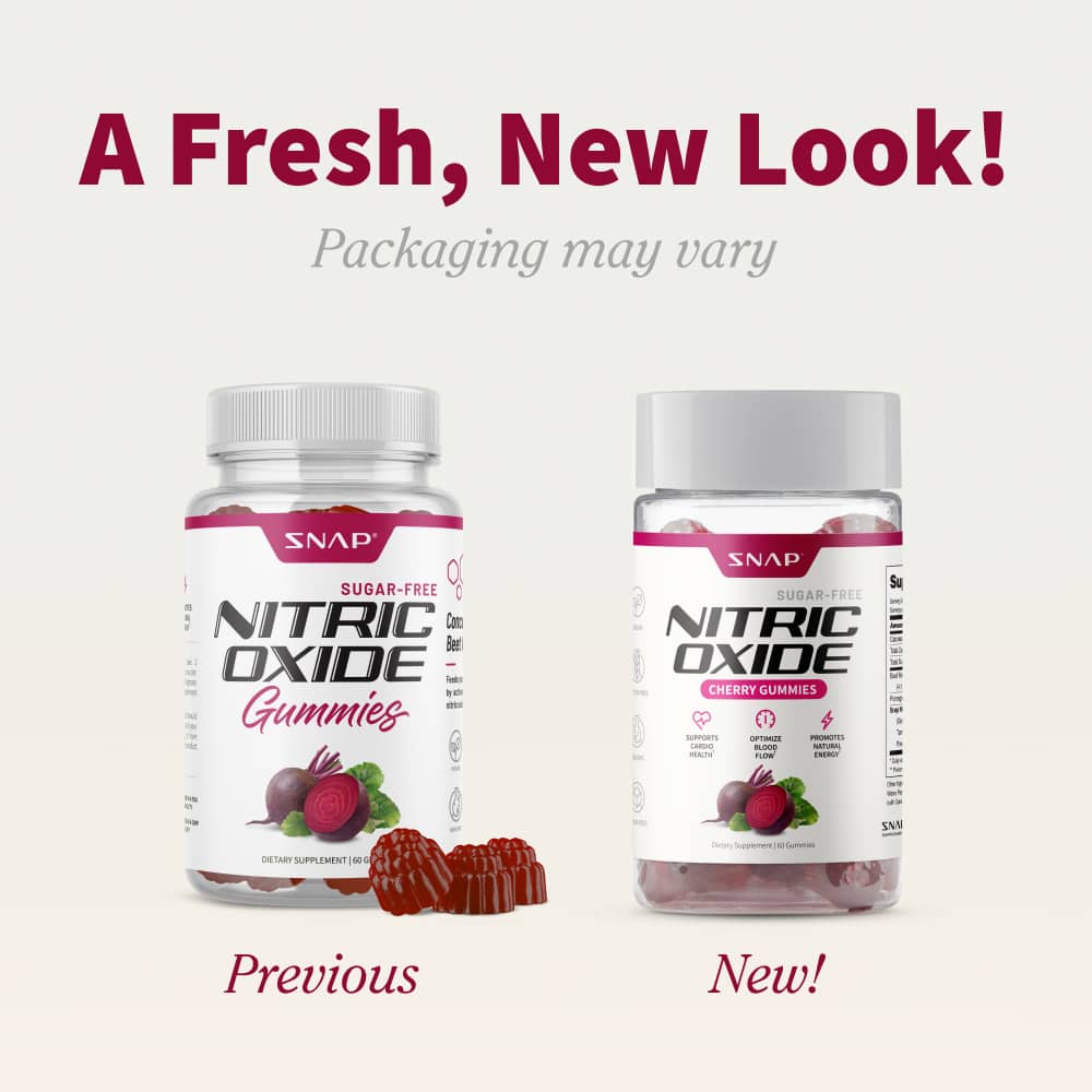 Nitric Oxide Gummies - Cherry Flavor - Buy 2 Get 1 FREE! - Trending Wellness Store