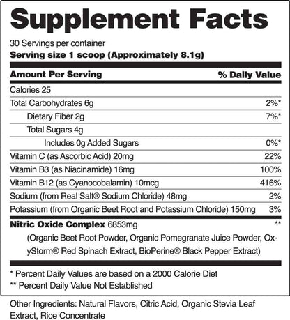 Nitric Oxide Organic Beets - Apple Flavor - Trending Wellness Store