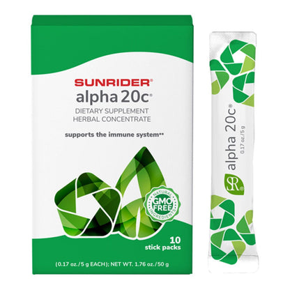 NOW AVAILABLE Alpha 20C Powder | Immune System Supplement by Sunrider - Trending Wellness Store