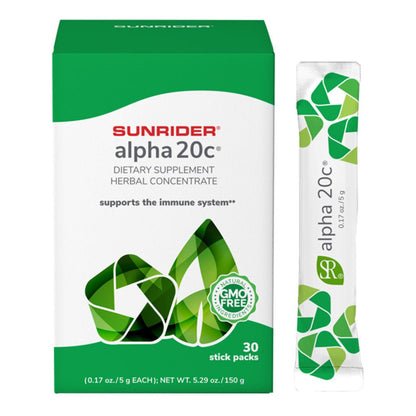 NOW AVAILABLE Alpha 20C Powder | Immune System Supplement by Sunrider - Trending Wellness Store