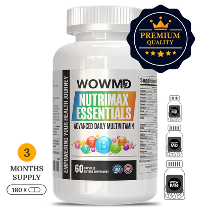 NutriMax Essentials - Advanced Daily Multivitamin - Trending Wellness Store