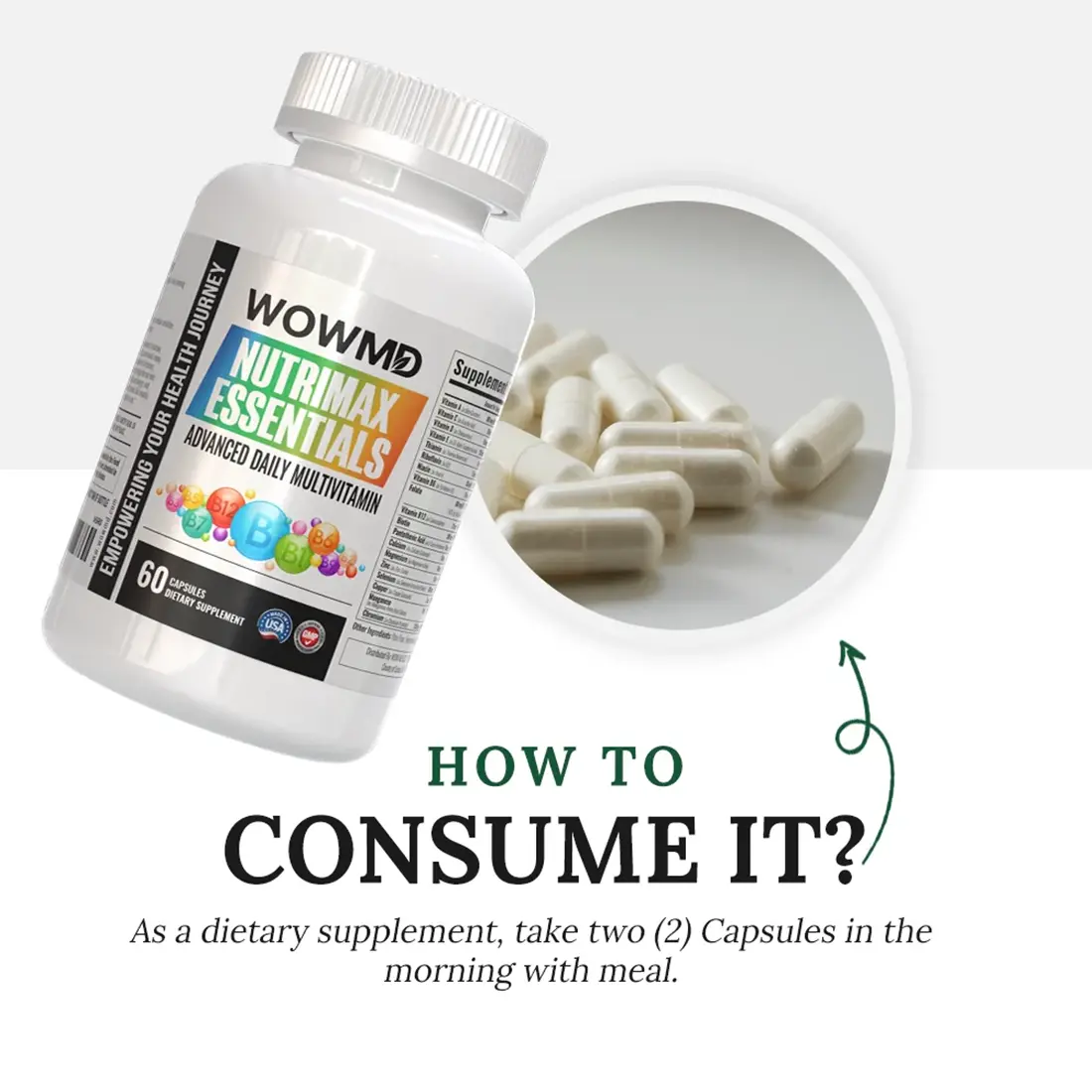 NutriMax Essentials - Advanced Daily Multivitamin - Trending Wellness Store