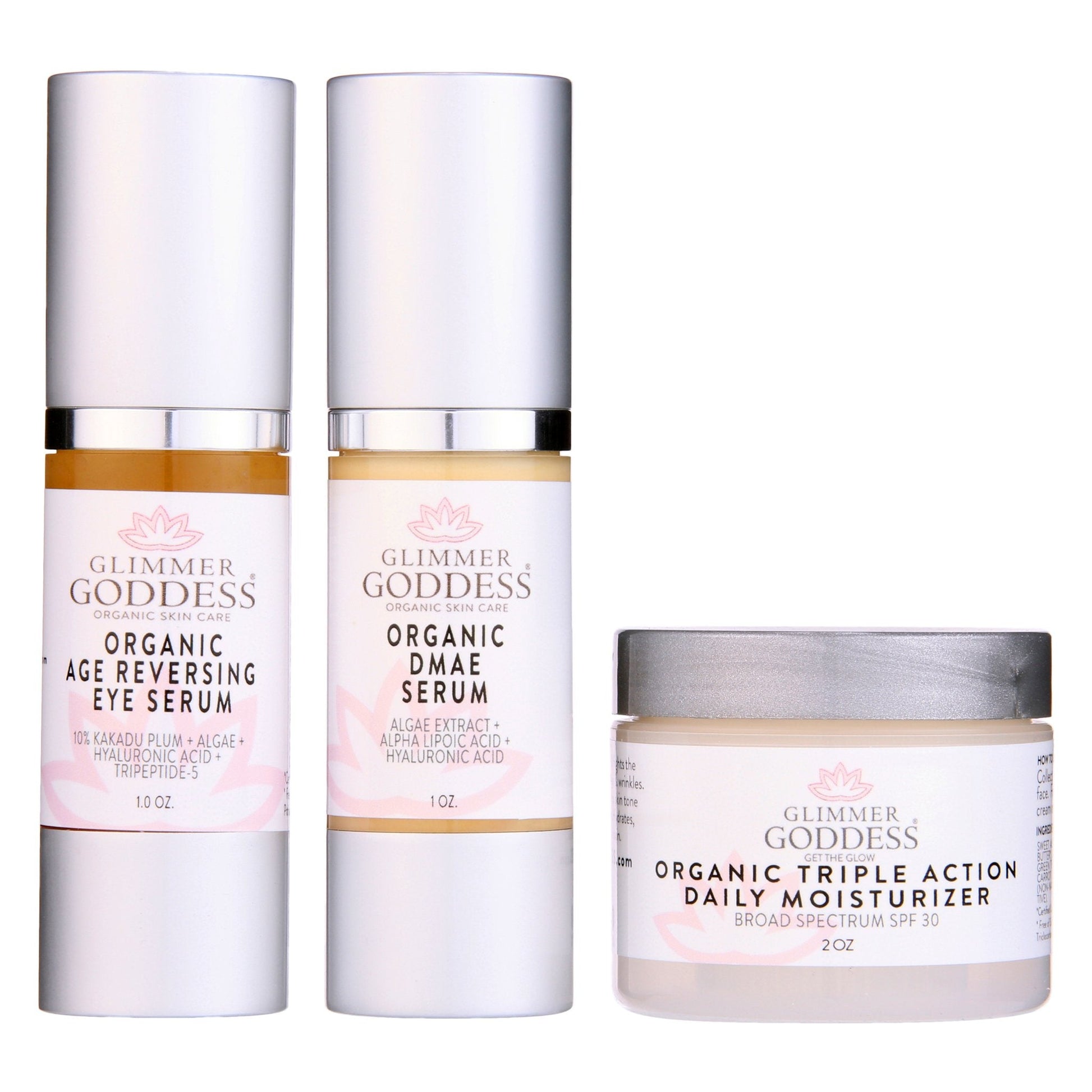 Organic Anti-Wrinkle Rejuvenation Kit - Tighten Brighten & Moisturize - Trending Wellness Store