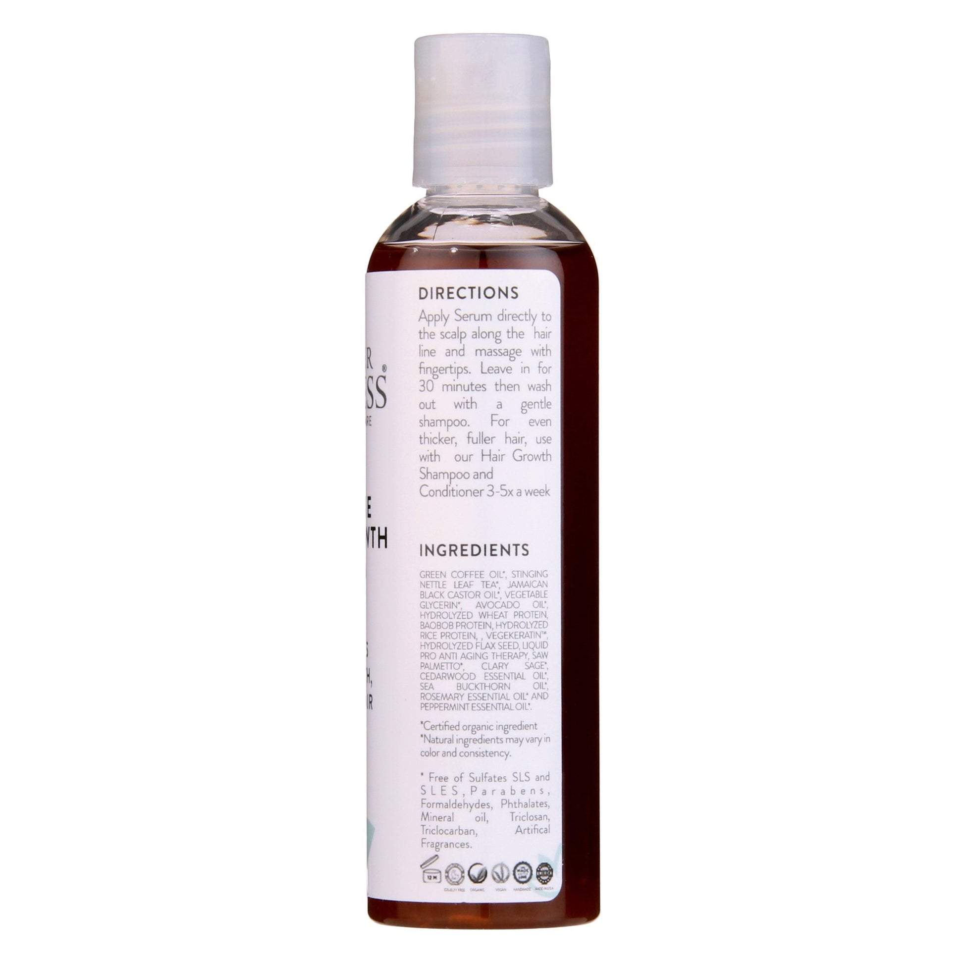 Organic Caffeine + Protein Hair Growth Serum - Trending Wellness Store