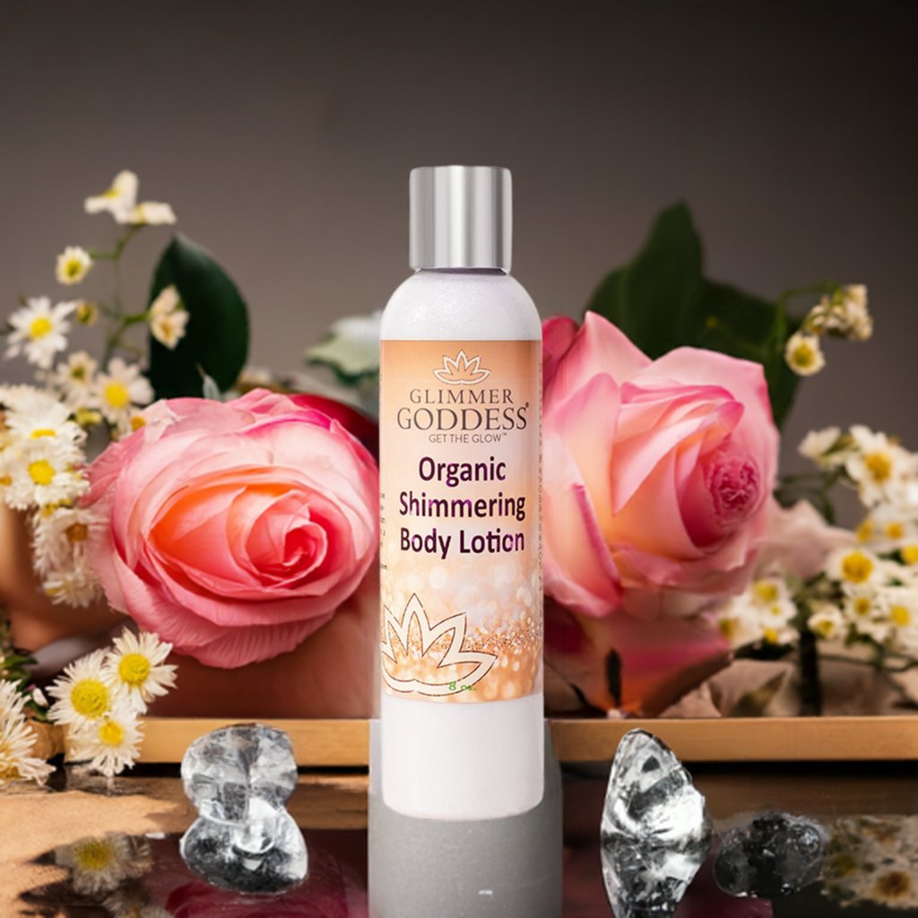 Organic Diamond Shimmer Body Lotion - Trending Wellness Store