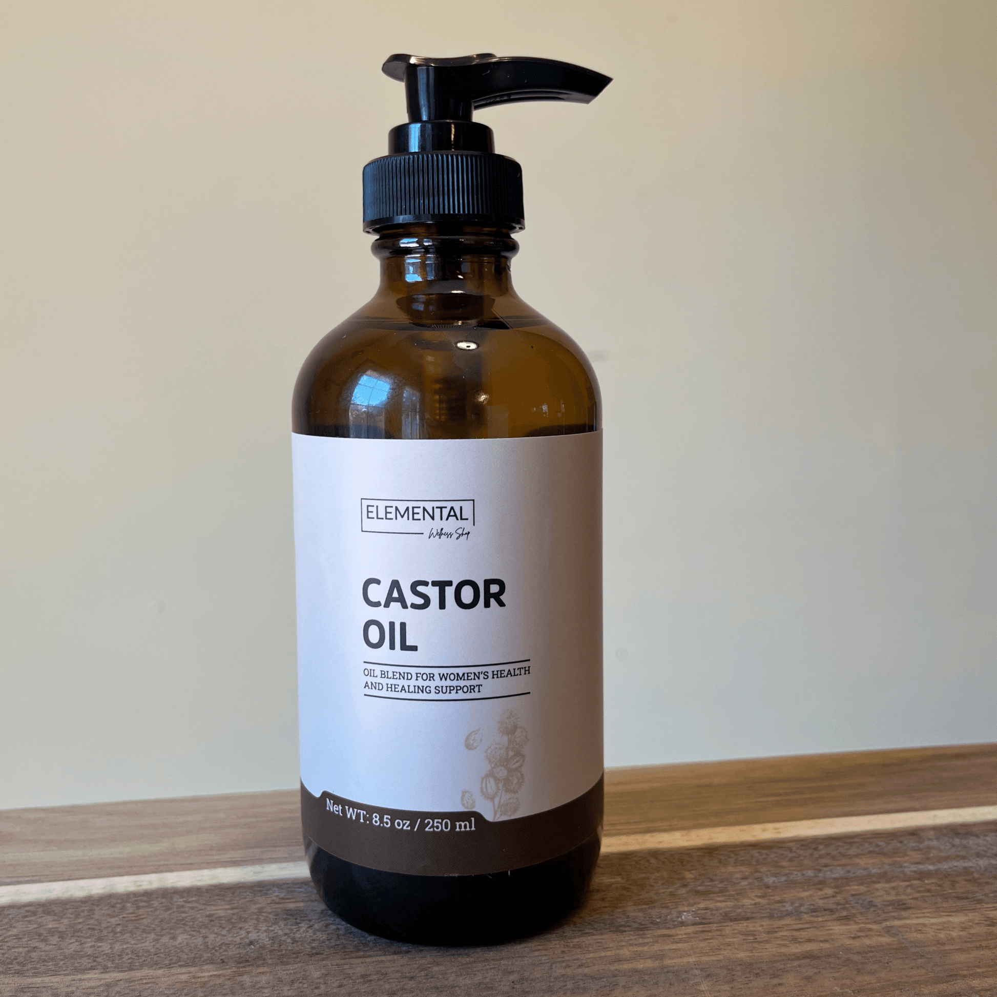 Organic Hexane-Free Castor Oil – Cold-Pressed & Therapeutic Grade (For Castor Oil Packs, Hair, Lashes, and Skin) - Trending Wellness Store