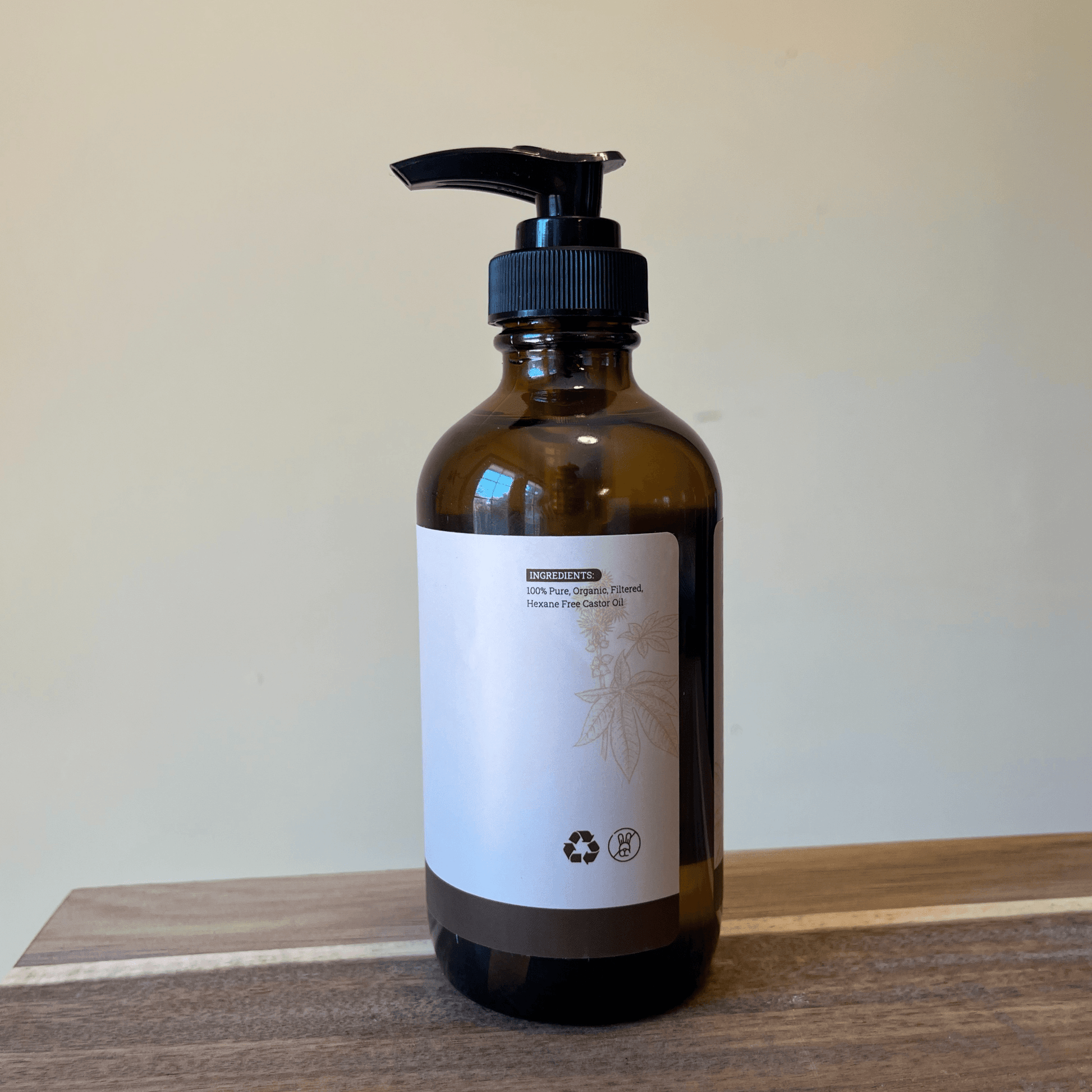 Organic Hexane-Free Castor Oil – Cold-Pressed & Therapeutic Grade (For Castor Oil Packs, Hair, Lashes, and Skin) - Trending Wellness Store